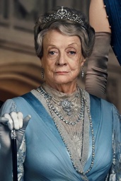 Violet Crawley in Downton Abbey