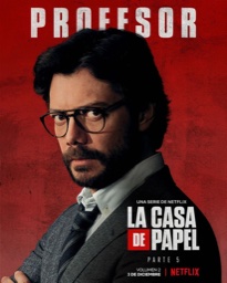 The Professor in Money Heist