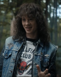 Eddie Munson in Stranger Things
